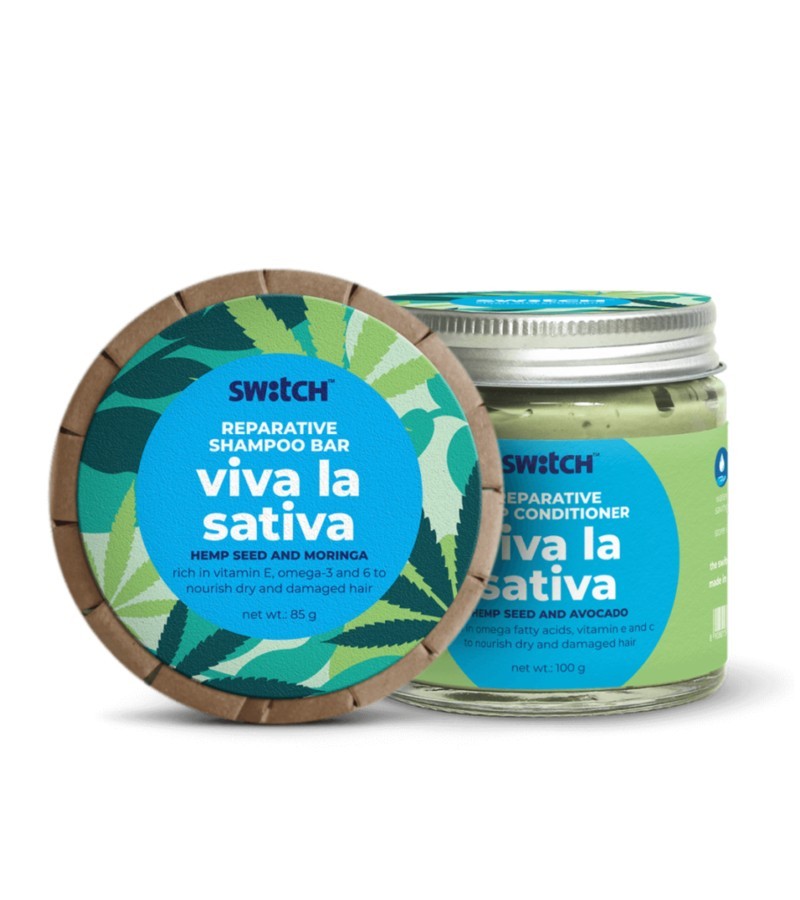 The Switch Fix + shampoo + Viva La Sativa Haircare Combo + 185g + buy