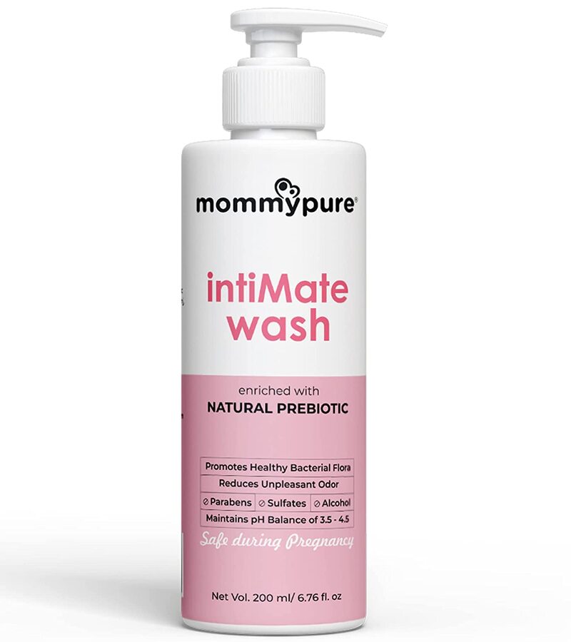 MommyPure + women’s personal hygiene + Intimate Wash With Natural Prebiotic + 200ml + buy