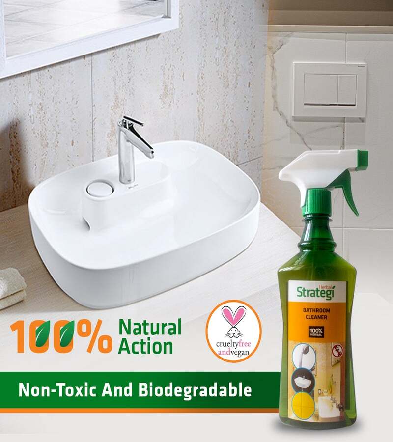 Herbal Strategi + floor + toilet cleaners + Bathroom Cleaner + 500ml + online