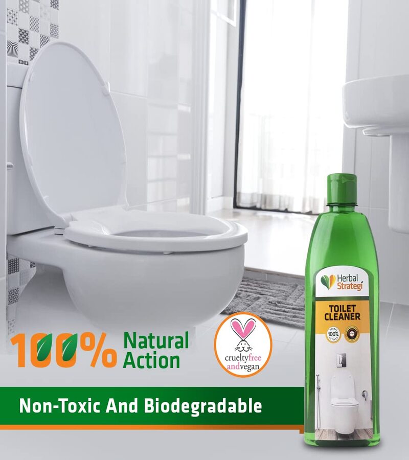 Herbal Strategi + floor + toilet cleaners + Toilet Disinfectant & Cleaner + 500ml + deal