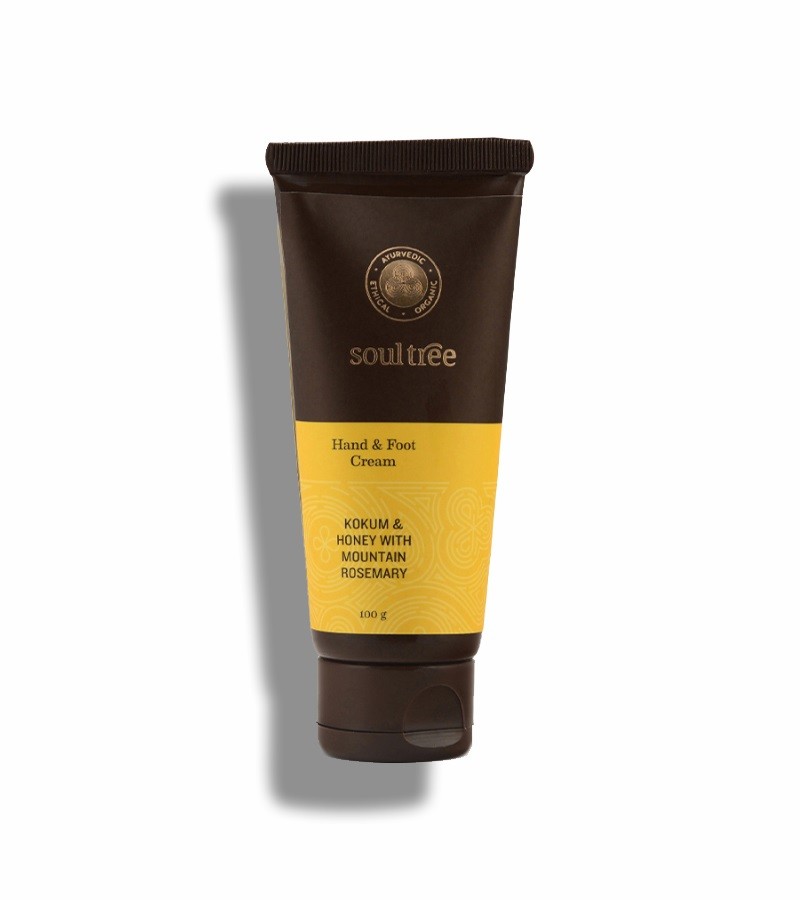 Soultree + body butters + creams + Hand & Foot Cream - Kokum & Honey with Mountain Rosemary + 100 gm + buy