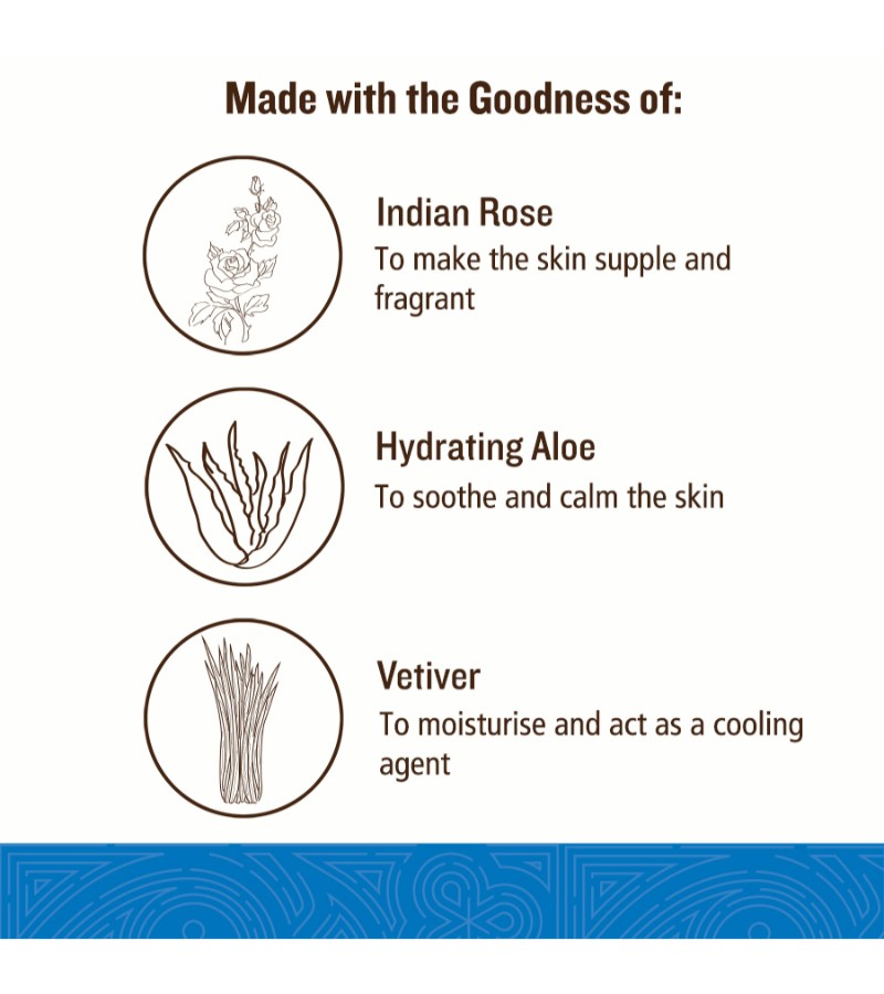 Soultree + body wash + Indian Rose & Cooling Vetiver Shower Gel + 250 ml + online