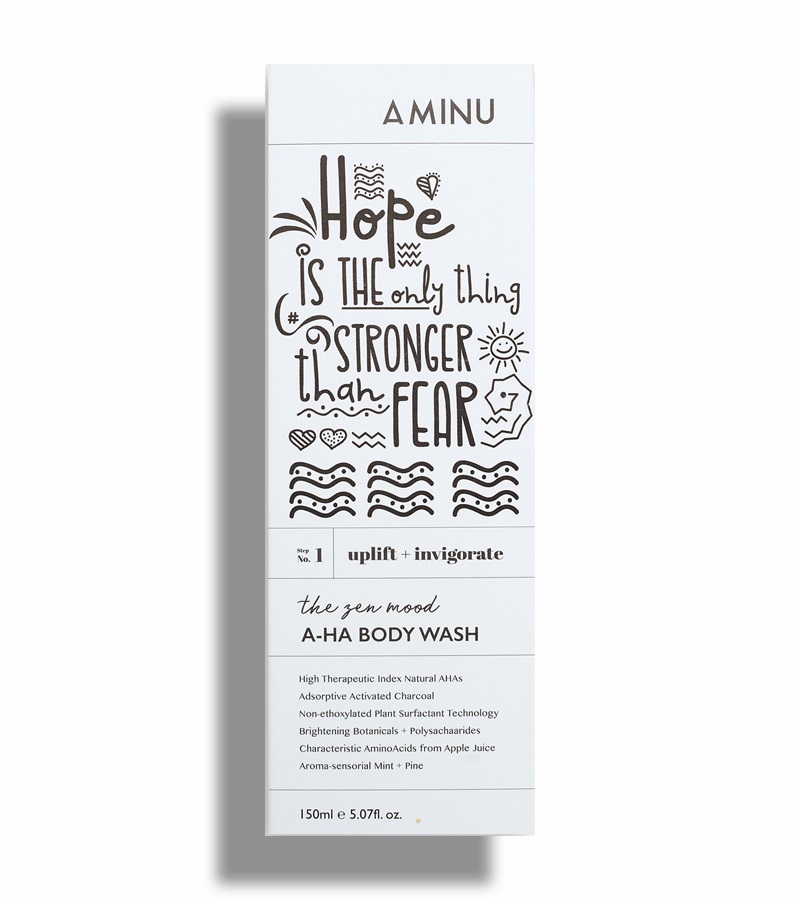 Aminu Skincare + body wash + The Zen Mood - AHA Body Wash + 150ml + deal