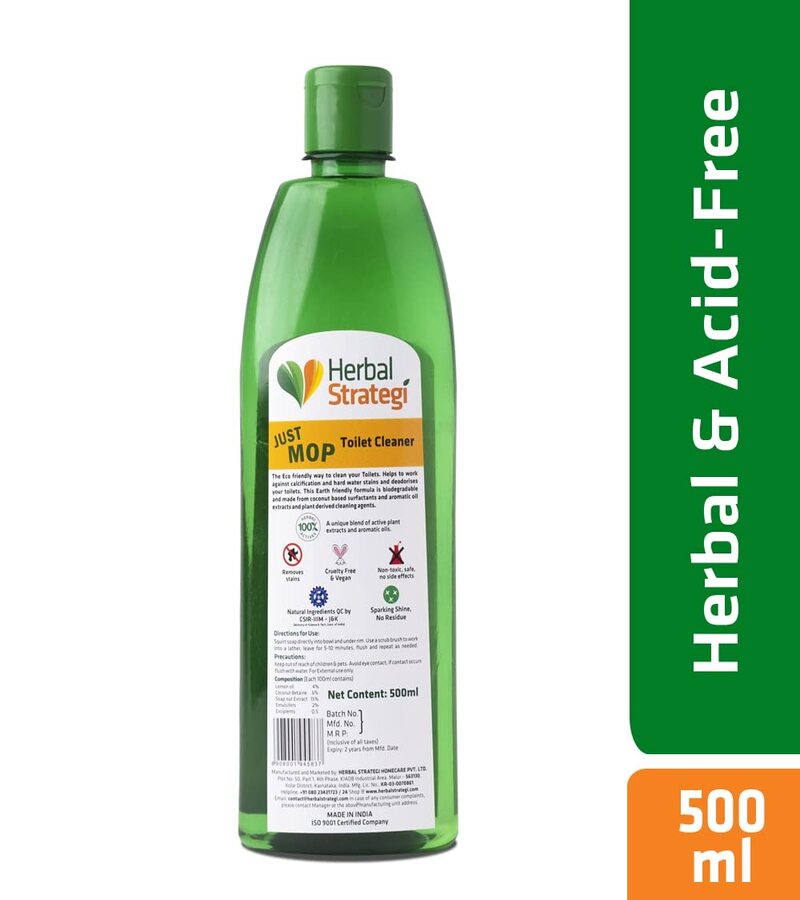 Herbal Strategi + floor + toilet cleaners + Toilet Disinfectant & Cleaner + 500ml + discount