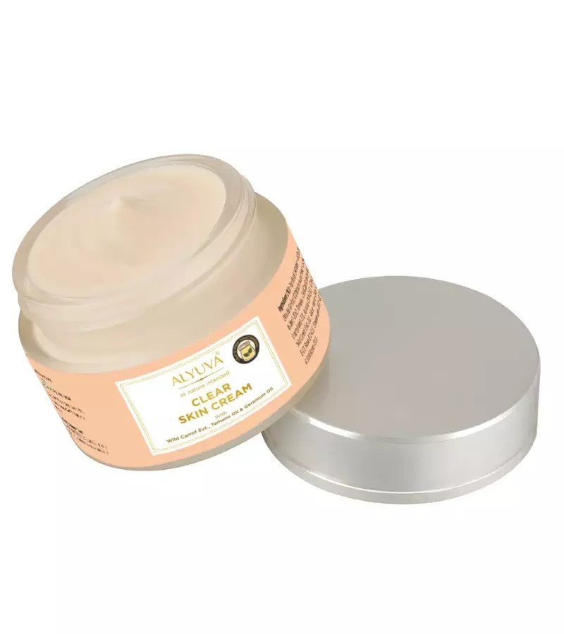 Alyuva + face serums + face creams + Clear Skin Cream + 25gm + online