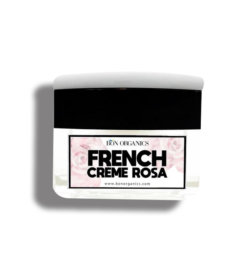 Bon Organics + face serums + face creams + French Creme Rosa (face cream) + 25 gm + buy
