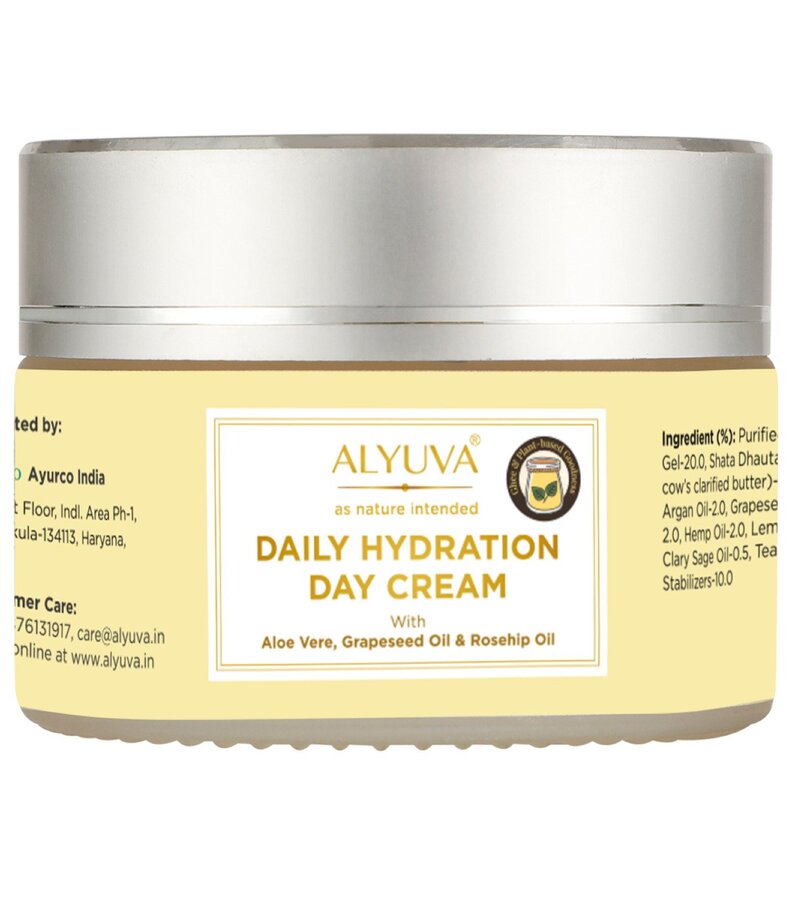Alyuva + face serums + face creams + Daily Hydrating Day Cream + 25gm + buy