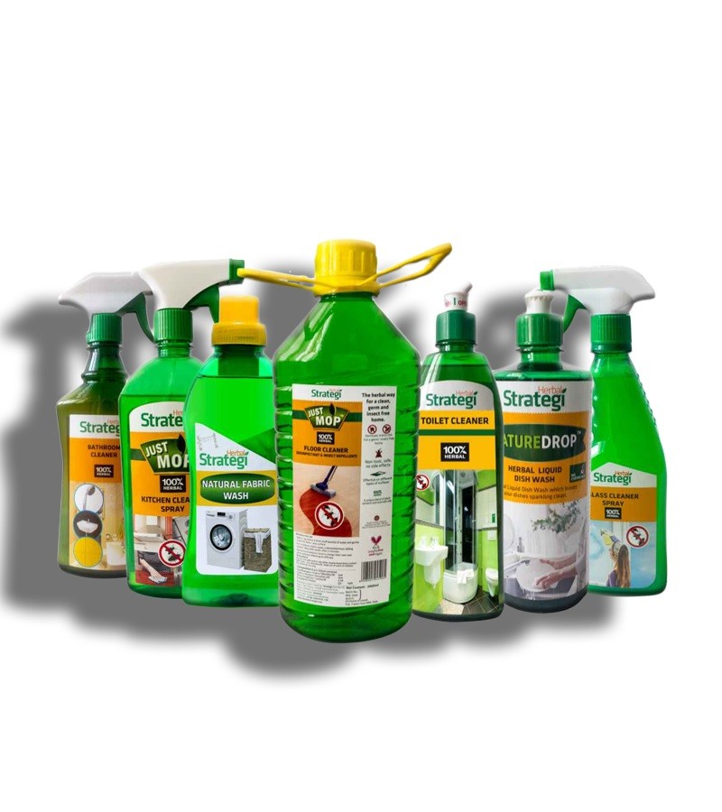 Herbal Strategi + floor + toilet cleaners + Natural Cleaning Products + 5000ml + buy