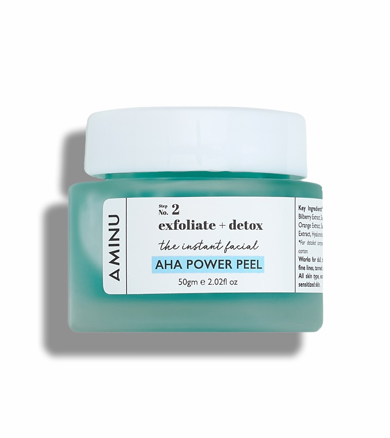 Aminu Skincare + peels & masks + The Instant Facial - AHA Power Peel + 50gm + buy