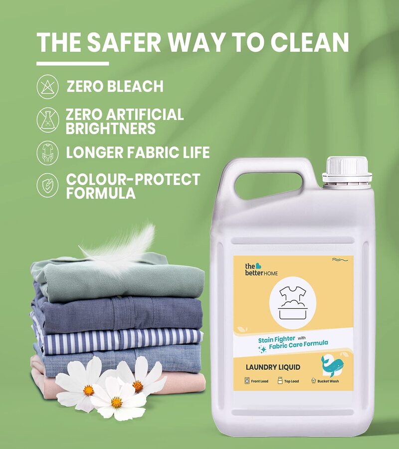 The Better Home + laundry cleaners + Laundry Liquid + 5 L + deal