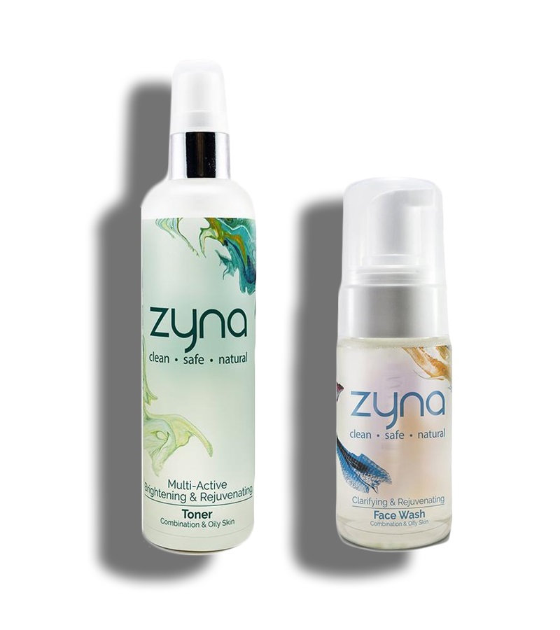 Zyna + toners + mists + Rejuvenating Toner & Facewash for oily / combination skin + 200ml + buy
