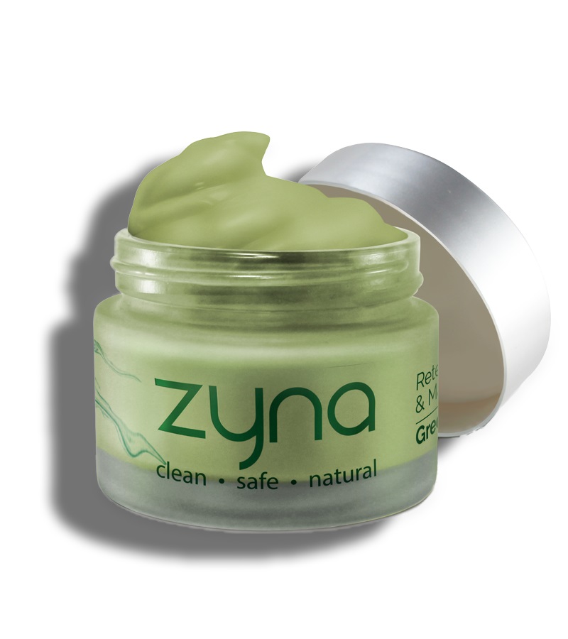 Zyna + peels & masks + Retexturing & Mattifying Green Clay Mask + 50 ml + shop