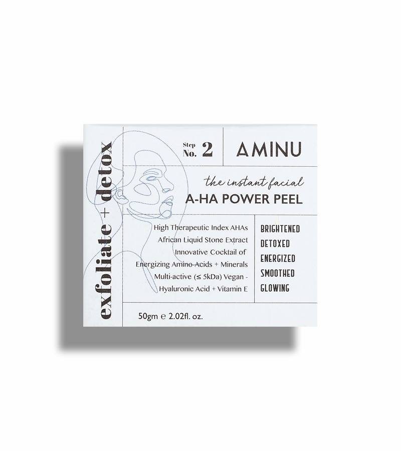 Aminu Skincare + peels & masks + The Instant Facial - AHA Power Peel + 50gm + deal