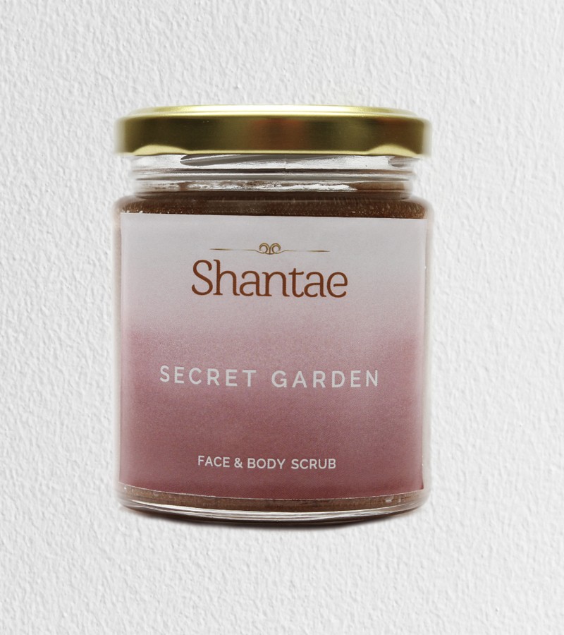 Shantae + body scrubs & exfoliants + Secret Garden Face & Body Scrub + 180 gm + buy