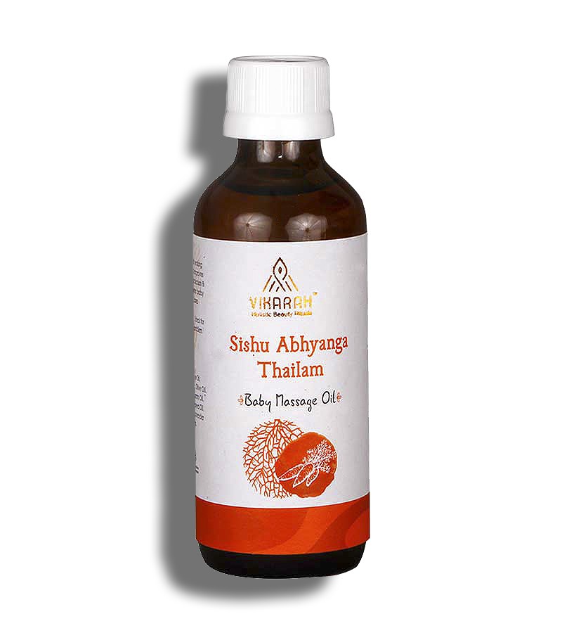 Vikarah + mama creams & oils + Sishu Abhyanga Thailam (Baby Massage Oil) + 100 ml + buy