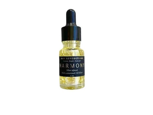 Raw Concoctions + face oils + Harmony Silver Infused Multi Correctional Oil Elixir + 10ml + buy