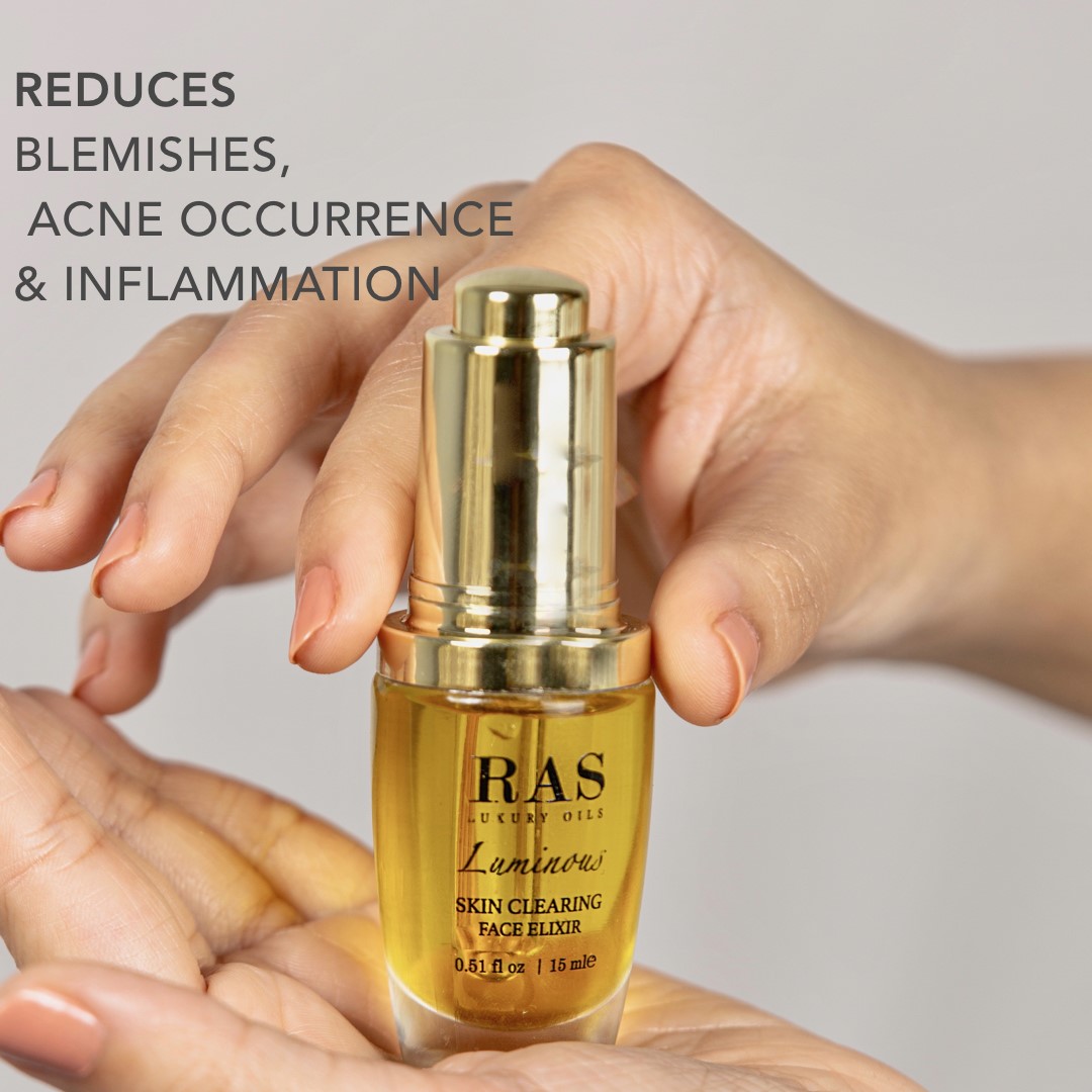 RAS Luxury Oils + face oils + Luminous Skin Clearing Face Elixir + 15 ml + shop