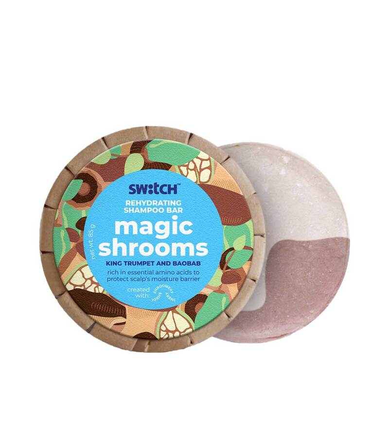 The Switch Fix + shampoo + Magic Shrooms Haircare Bundle + 165g + discount