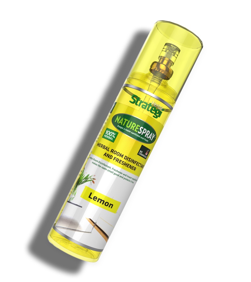 Herbal Strategi + room sprays + Room Disinfectant and Freshener - Lemon + 250 ml + shop