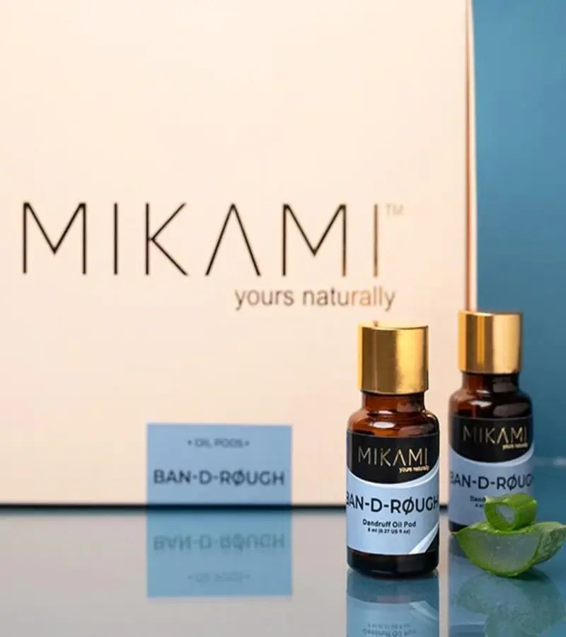 Mikami + oils + serums + Ban-D-Rough Dandruff Oil Pod + Pack of 8 + online