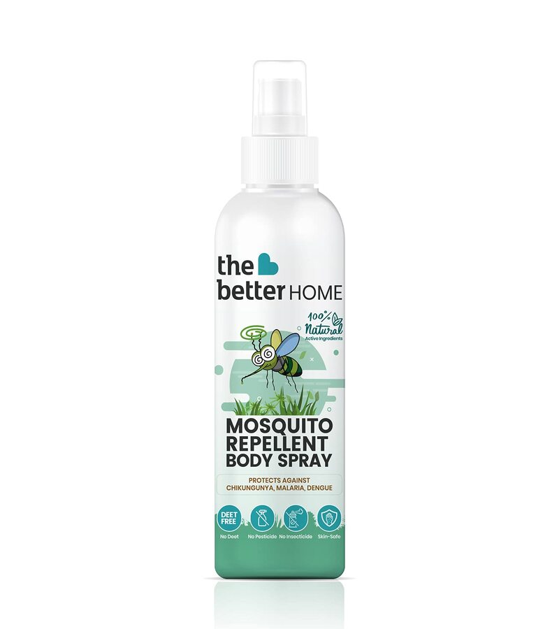 The Better Home + insect repellents + Natural Mosquito Repellent Body Spray + 100ml + buy