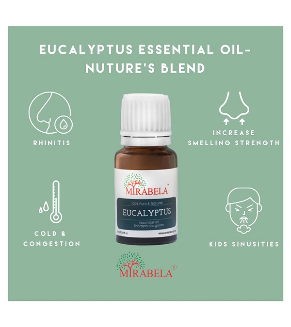 Mirabela + essential oils + Eucalyptus Essentail Oil + 10 ml + shop