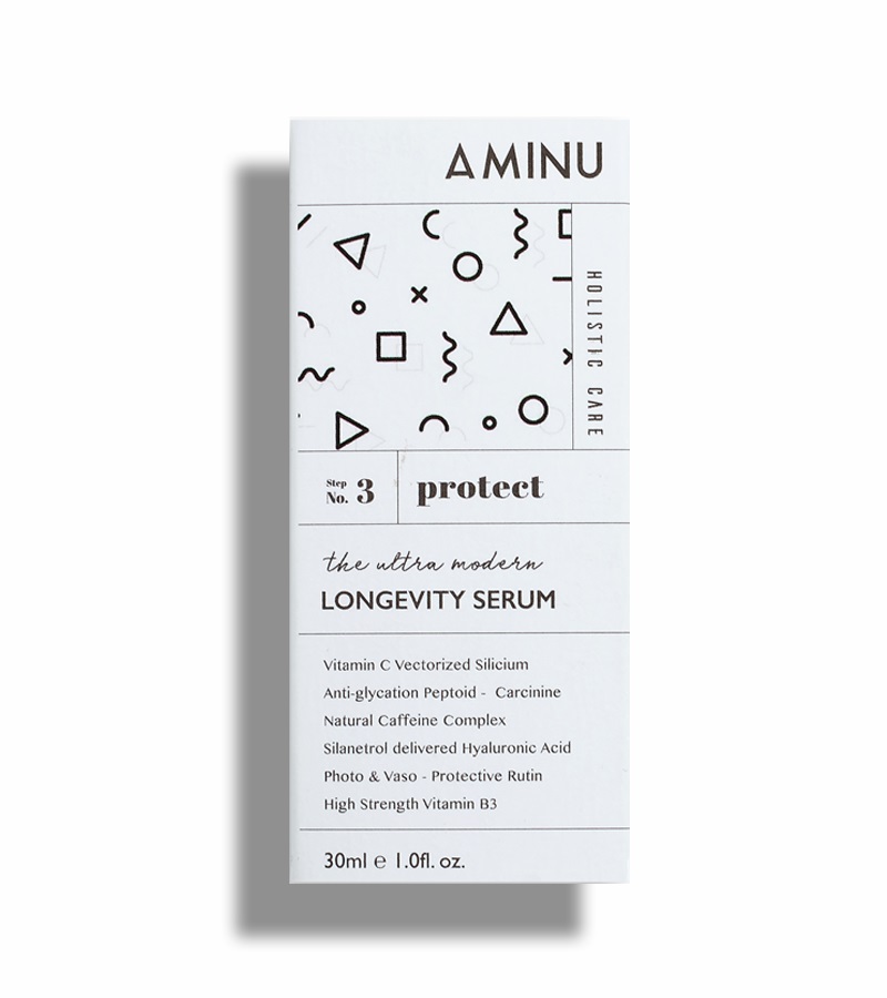 Aminu Skincare + face serums + face creams + The Ultra Modern - Longevity Serum + 30ml + online