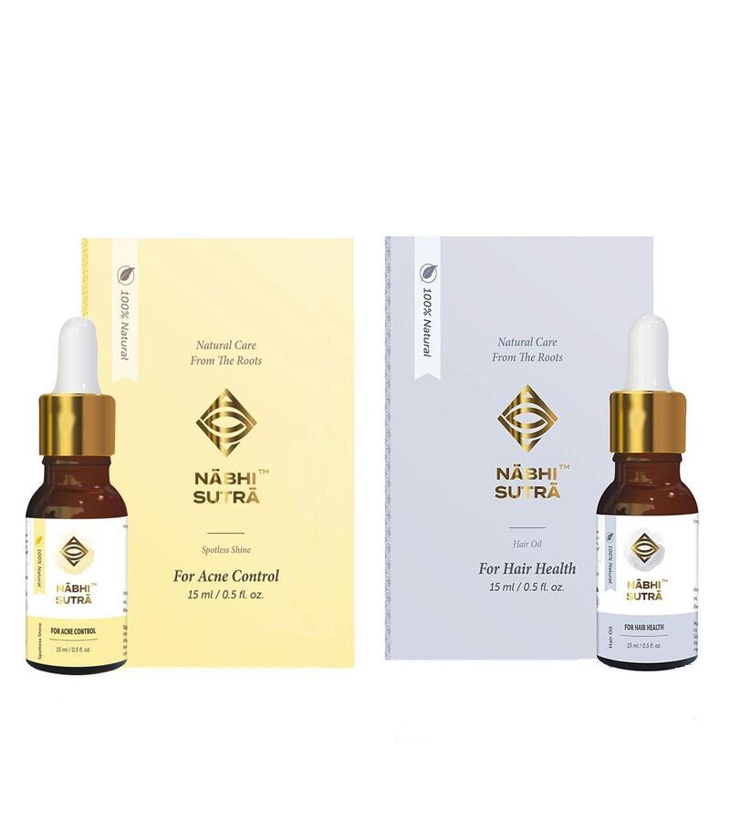 Nabhi Sutra + hair oil + serum + Healthy Hair Care + Acne Control (Belly Button Oil) + 30ml + buy