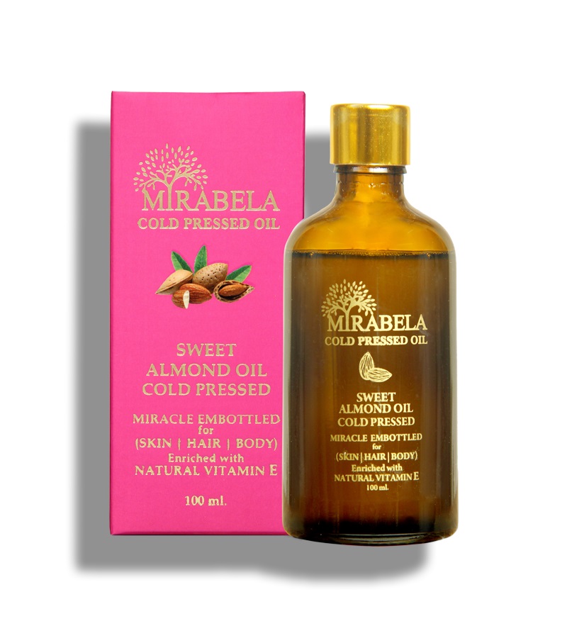 Mirabela + body oils + Sweet Almond Oil - Wood Pressed and Cold Pressed + 100 ml + buy