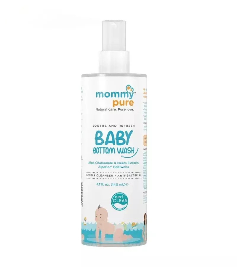MommyPure + baby bath & shampoo + Soothe & Refresh Bottom Wash + 140ml + buy