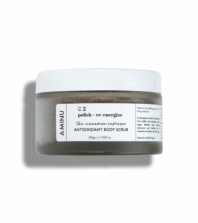 Aminu Skincare + body scrubs & exfoliants + The Cinammon Expresso - Antioxidant Body Scrub + 200gm + buy