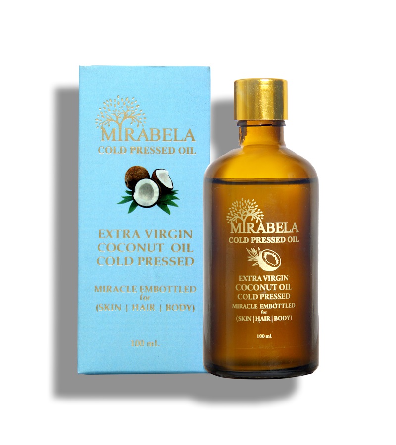 Mirabela + body oils + Virgin Coconut Oil Wood Pressed and Cold Pressed + 100 ml + buy