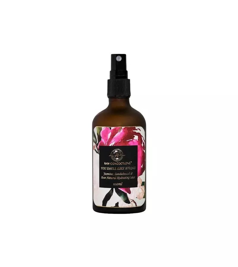 Raw Concoctions + toners + mists + You Smell Like Spring Hydrating Face Mist with Jasmine, Sandalwood & Rose + 100ml + buy