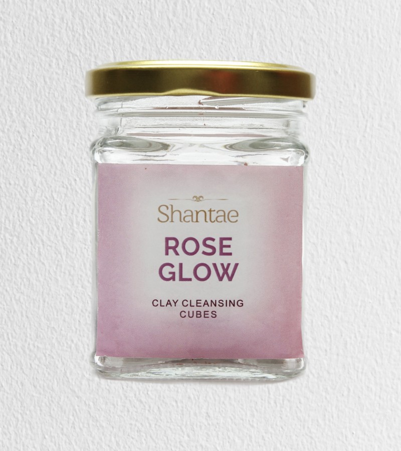 Shantae + face wash + scrubs + Clay Cleansing Cube- Rose Glow + 75 gm + buy