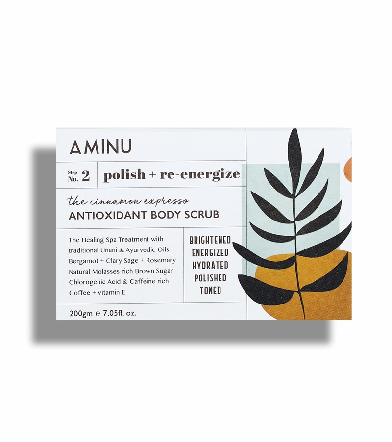 Aminu Skincare + body scrubs & exfoliants + The Cinammon Expresso - Antioxidant Body Scrub + 200gm + deal