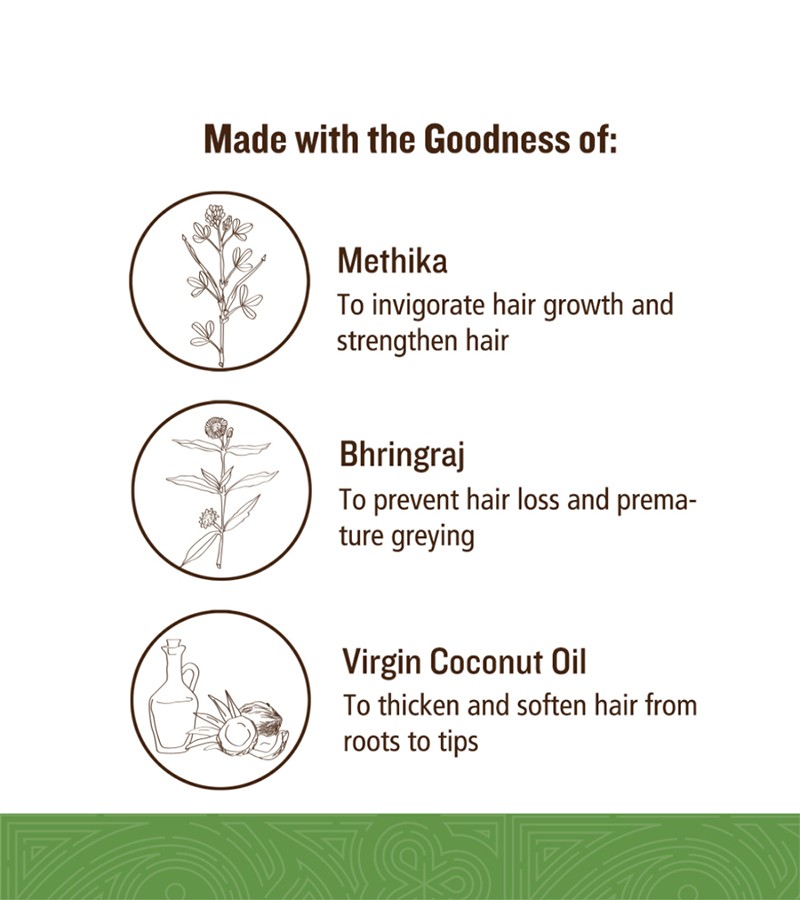 Soultree + hair oil + serum + Nourishing Hair Oil with Methika, Bhringraj & Virgin Coconut + 120 ml + online