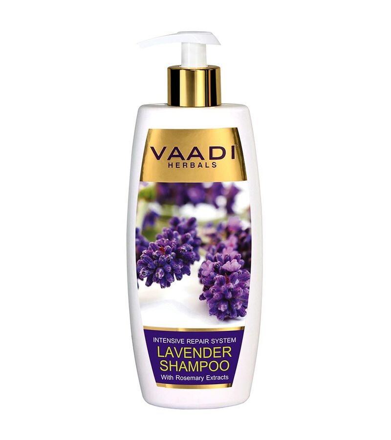 Vaadi Herbals + shampoo + Lavender Shampoo with Rosemary Extract + Pack of 2 + shop