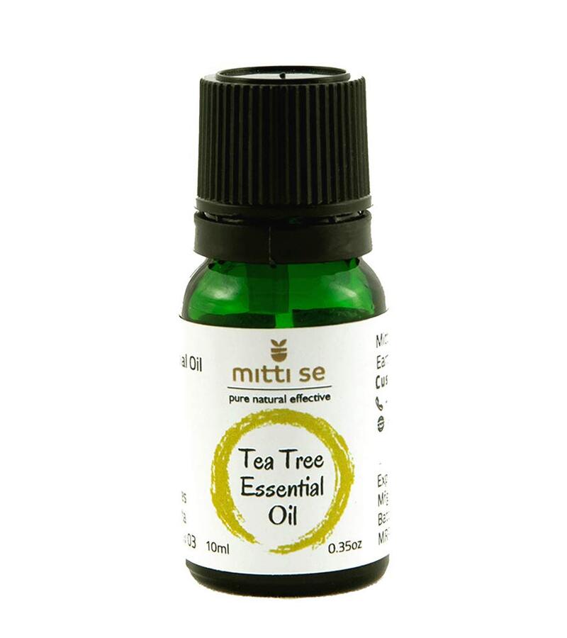 Mitti Se + essential oils + Tea Tree Essential Oil + 10ml + buy