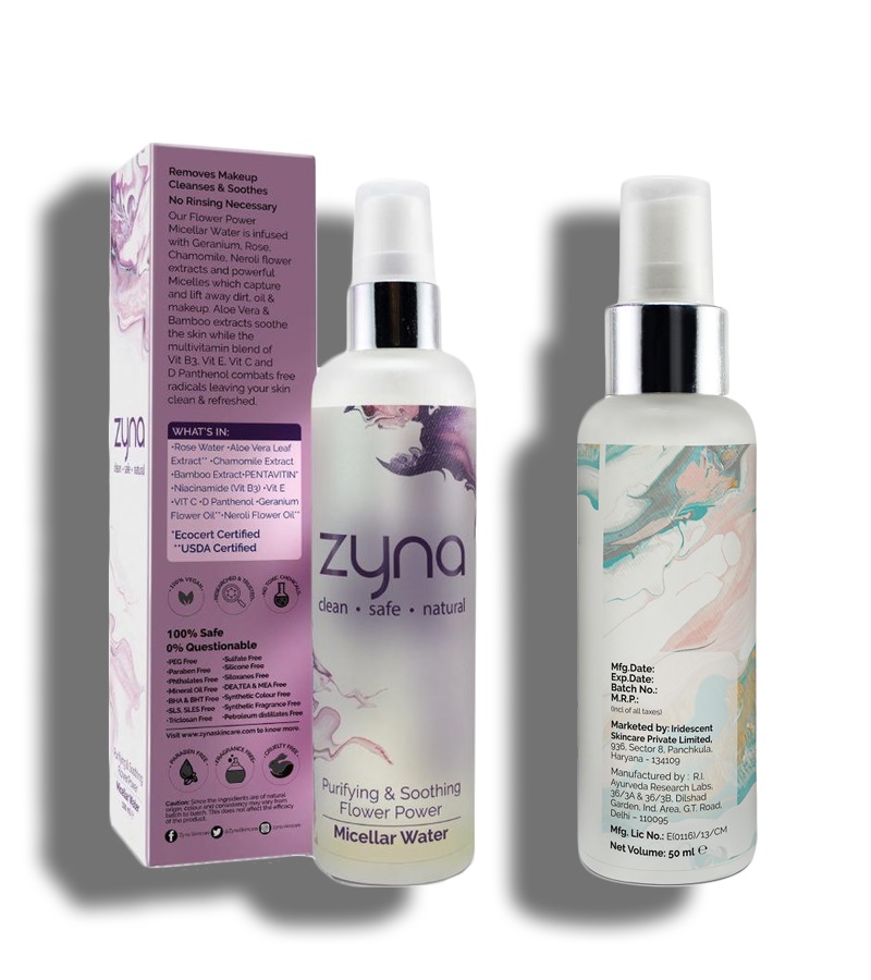 Zyna + toners + mists + Micellar water Cleanser and Face Mist Daily Defence + 100ml + shop