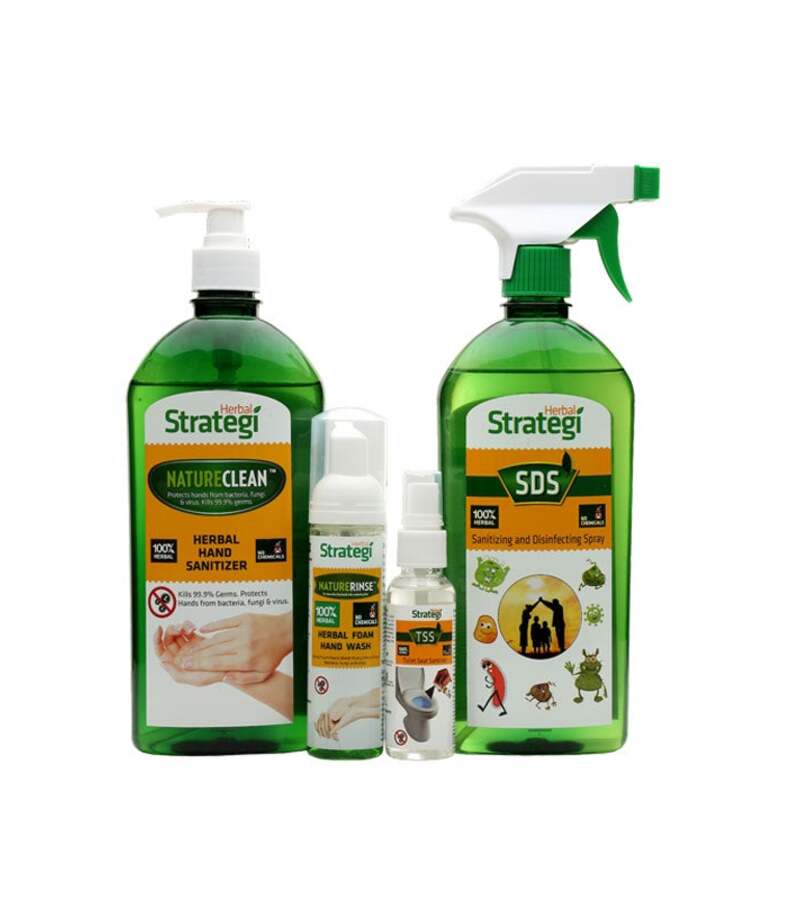 Herbal Strategi + hand sanitizer + Natural Hygiene Products + 1120ml + buy