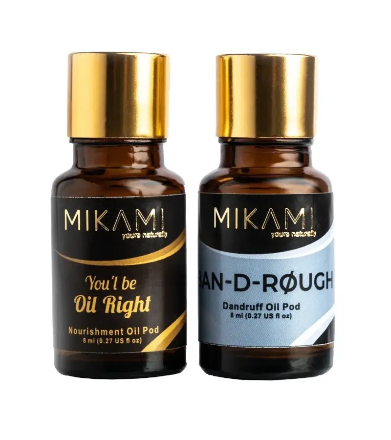 Mikami + oils + serums + Nourish D Rough Dandruff & Nourishment Oil Pod + Pack of 8 + discount