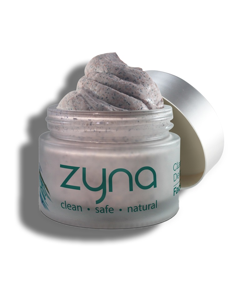 Zyna + face wash + scrubs + Clarifying & Detoxifying Face Scrub + 50 ml + shop