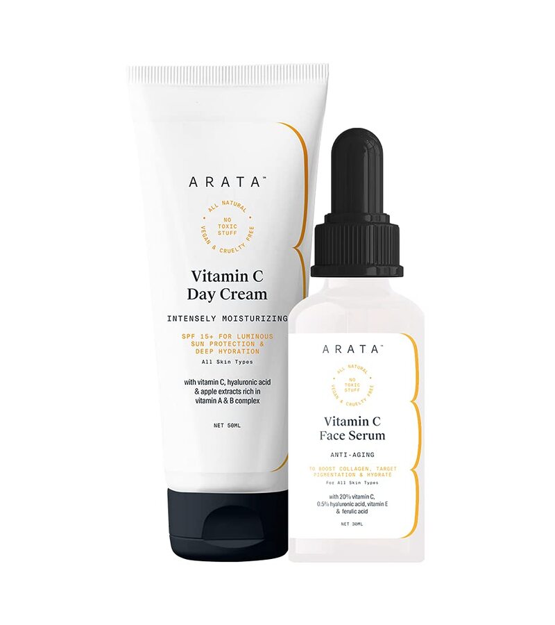 Arata + face serums + face creams + Vitamin C Luminous Skin Combo + 80 ml + buy