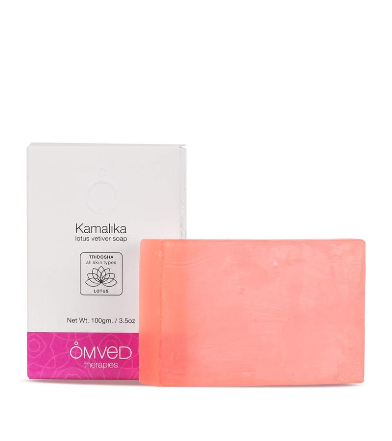 Omved + soaps + liquid handwash + Kamalika Lotus Soap + 100 g + buy