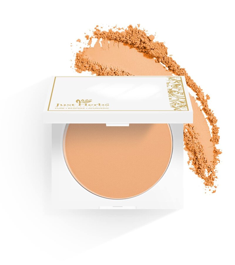 Just Herbs + face + Herb-Enriched Mattifying & Hydrating Compact Powder + Porcelain + deal