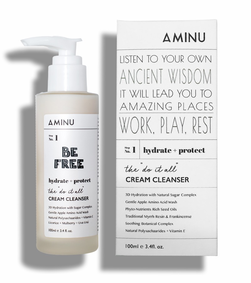 Aminu Skincare + face wash + scrubs + The Do It All - Cream Cleanser + 100ml + online