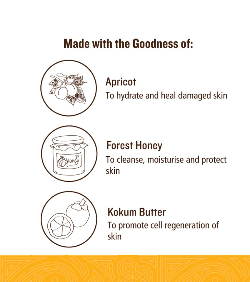 Soultree + body butters + creams + Apricot Moisturiser with Honey & Kokum Butter + 200 ml + online