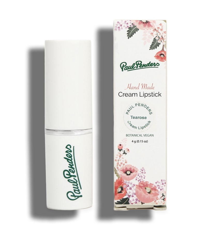 Paul Penders + lips + Handmade Cream Lipstick + Tearose + discount