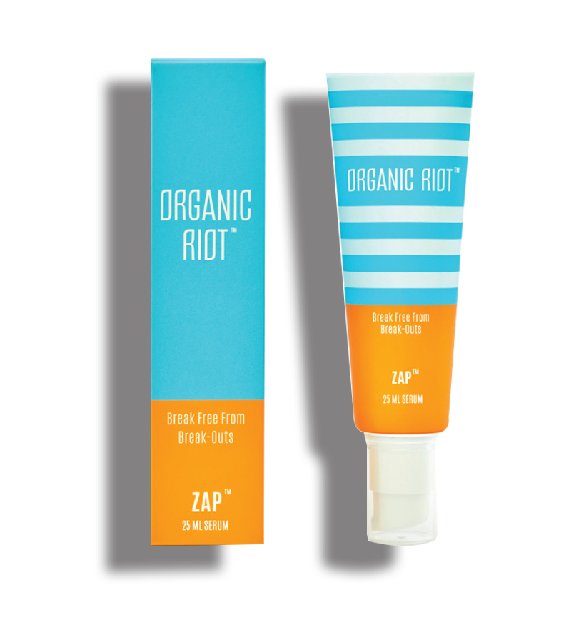 Organic Riot + face serums + face creams + Zap Anti Acne & Anti Pimple Cream + 25 ml + buy