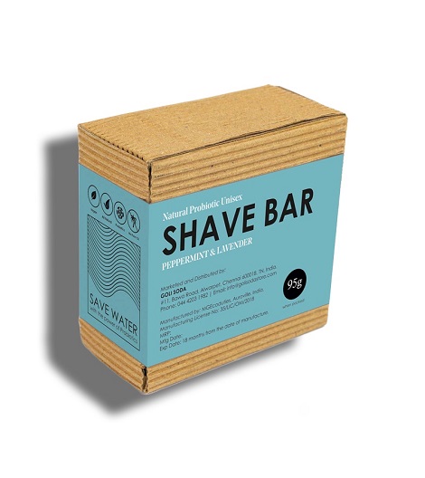 Goli Soda + shaving needs + All Natural Probiotics Shave Bar + 95 gm + online
